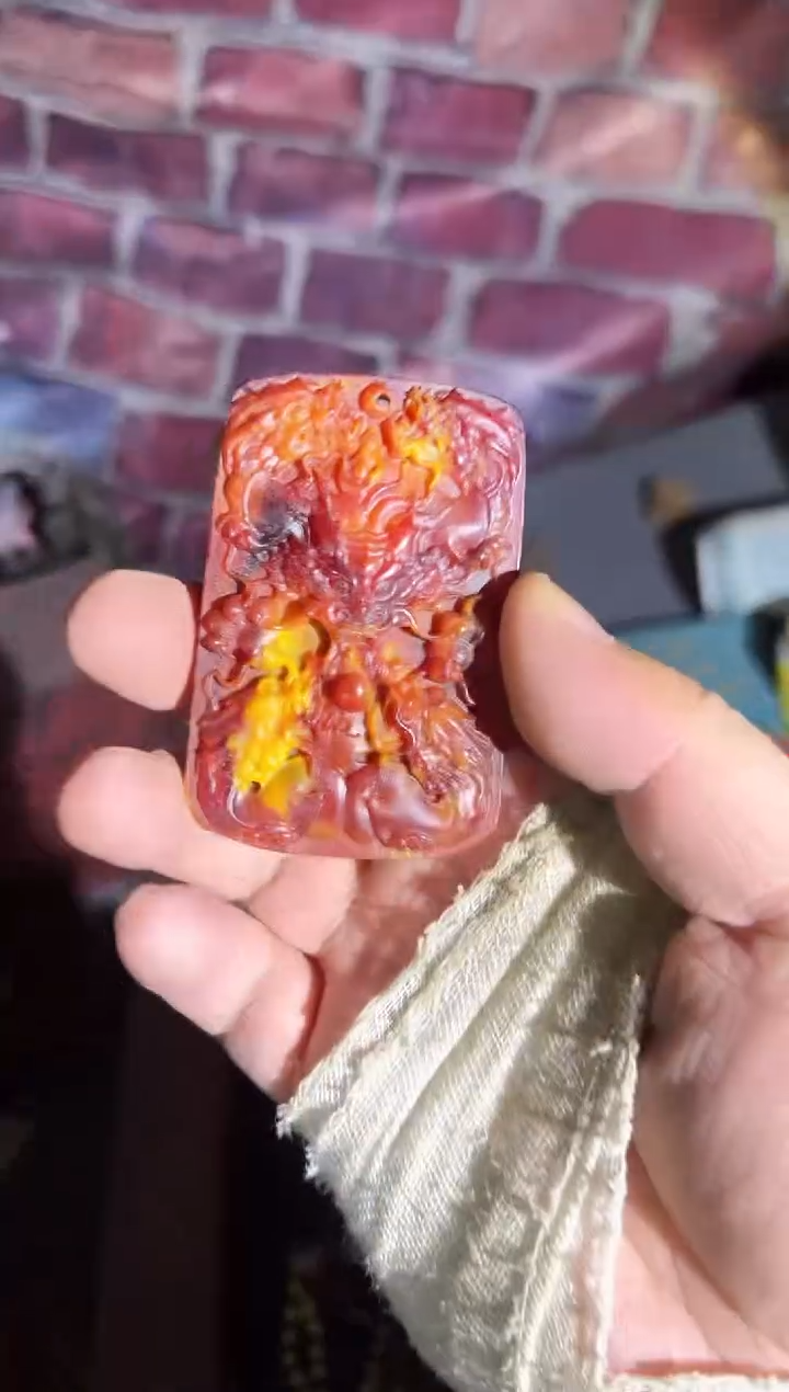 【闪购商品】滴血莲花菩提吊坠1