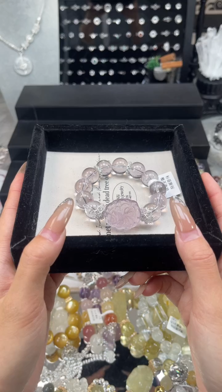 【闪购商品】水晶手链未镶嵌天然水晶 多样性发货