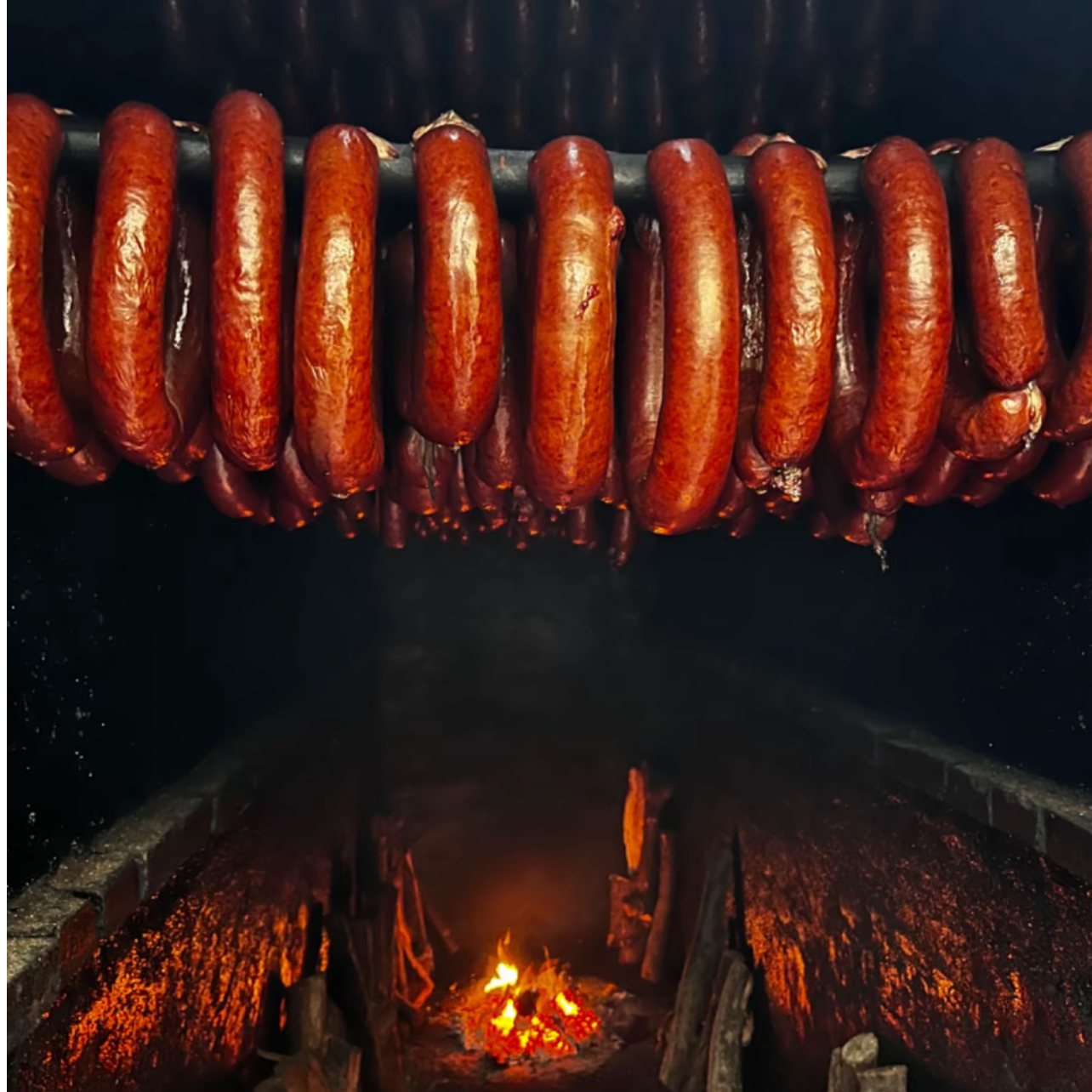 【碎肉马肠子】新疆伊犁特色美食碎肉熏马肠1kg*真空包装/全国包邮