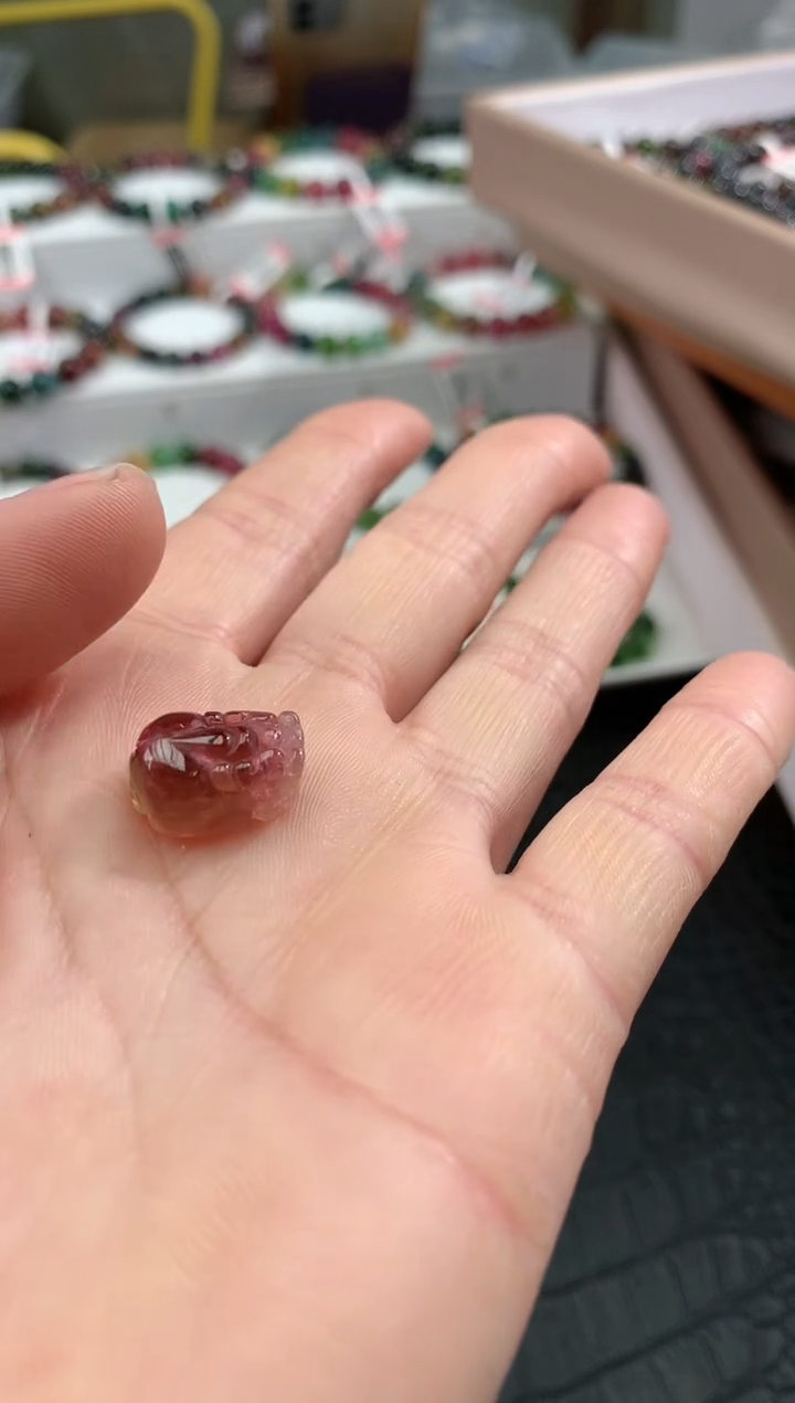 【闪购商品】碧玺手串未镶嵌多样性发一条