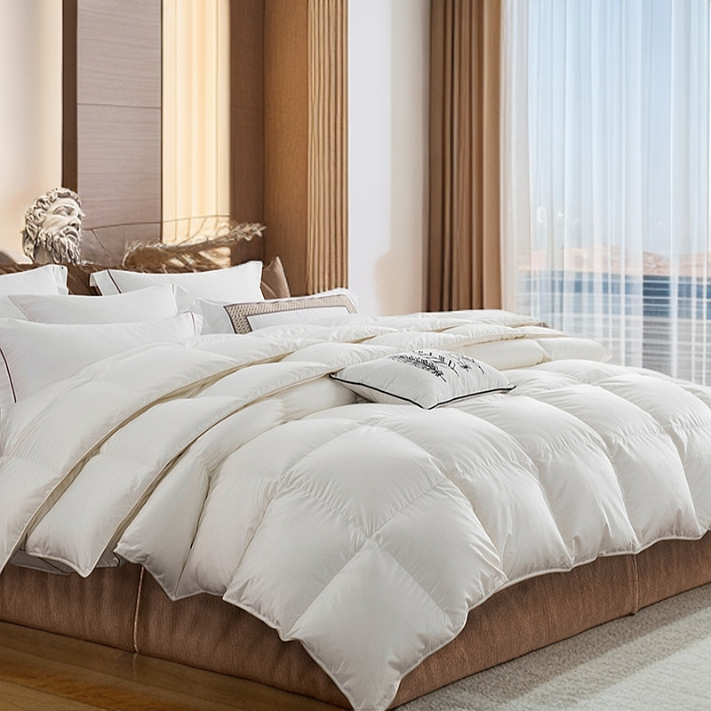 95松花江大朵白鸭绒羽绒被静音柔软子母被【尾单福利】