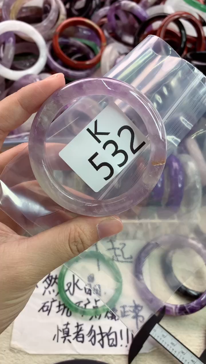 未镶嵌手镯水晶K532-54