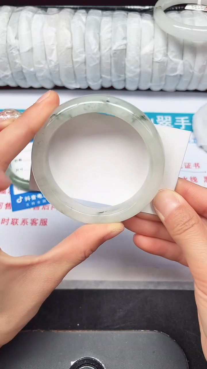 未镶嵌手镯石英质玉194-58/59