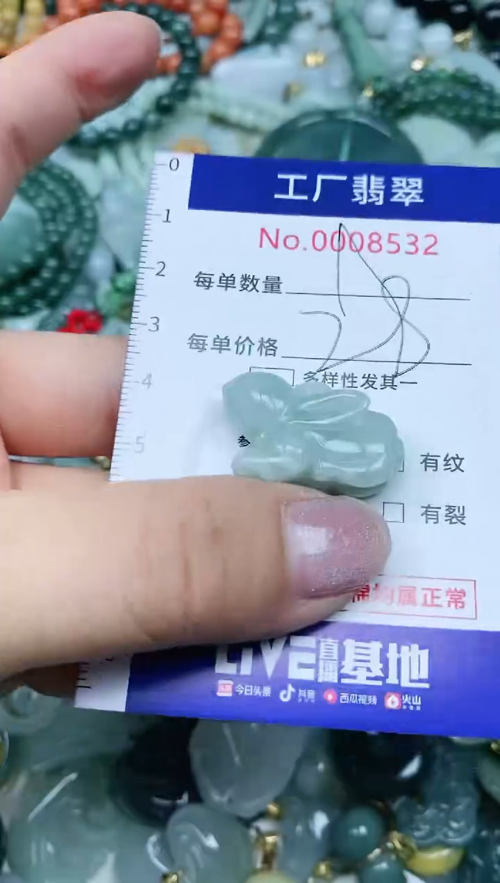 【闪购商品】翡翠吊坠(不含链)未镶嵌翡翠