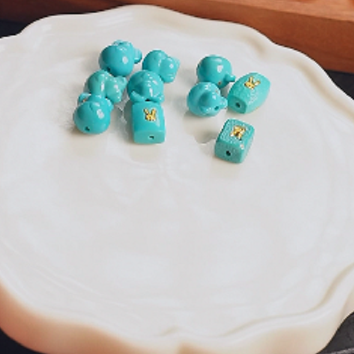 左边婷姐丨（每个都不一样）（配链子）挂件 （PJ466）