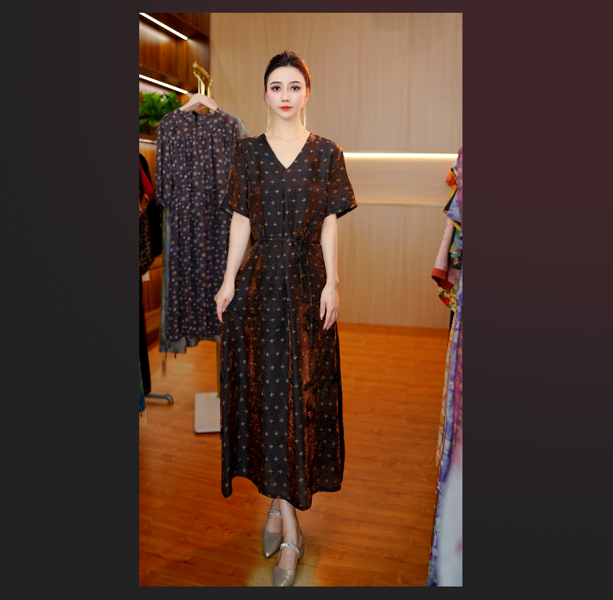 7433-18小蜜蜂）新款女士连衣裙