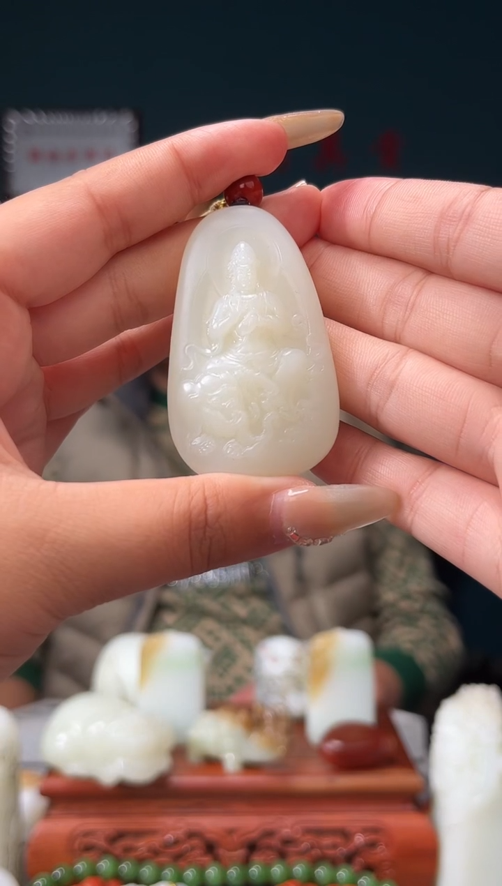 【闪购商品】和田玉颈饰未镶嵌吊坠