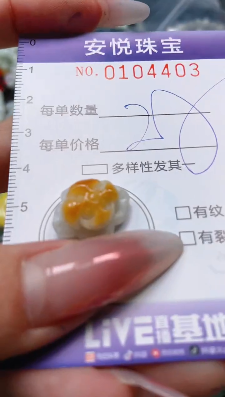 【闪购商品】翡翠颈饰未镶嵌闪购0104403