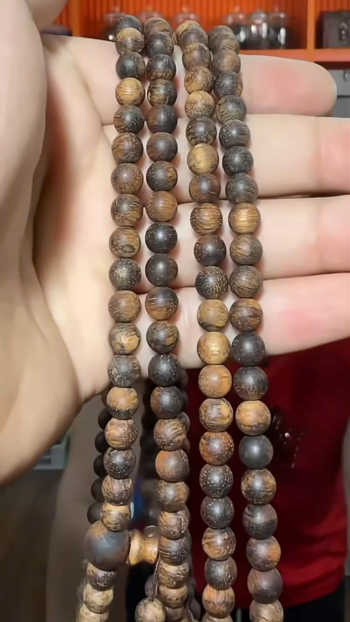 沉香手串a1号长串虎斑0.7多样性发一