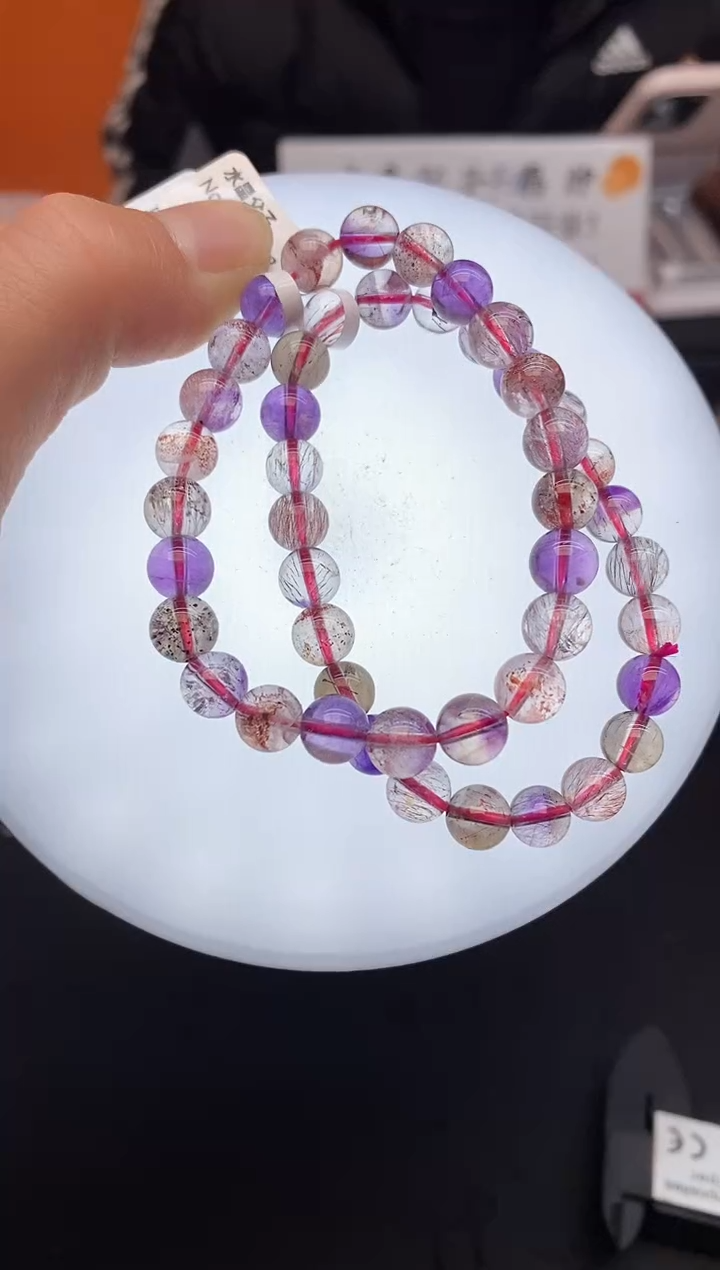 【闪购商品】水晶手链未镶嵌82 仙女超七8mm 多样性发其一