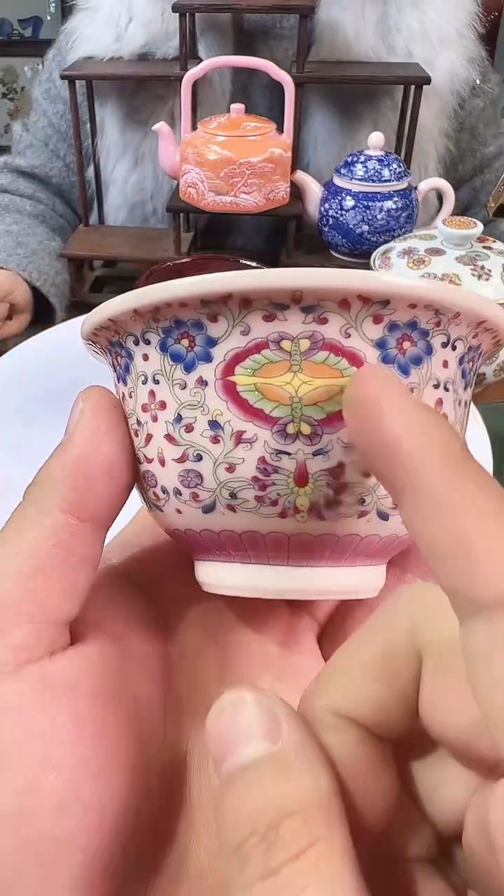 摆件陶景德镇陶瓷青花摆件3