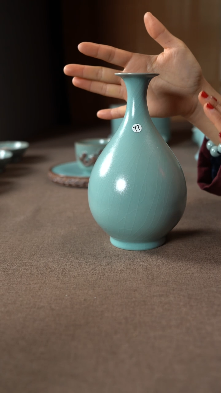 【闪购商品】汝瓷主人杯碗壶瓶樽洗