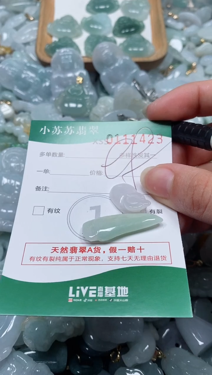 【闪购商品】翡翠颈饰未镶嵌闪购商品0111423