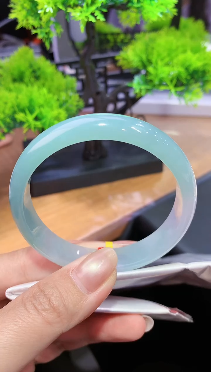 未镶嵌手镯翡翠K312天然A货缅甸翡翠58