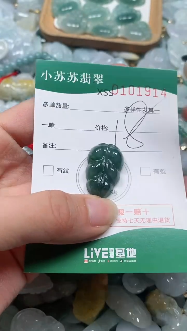 【闪购商品】翡翠颈饰未镶嵌闪购商品0101914