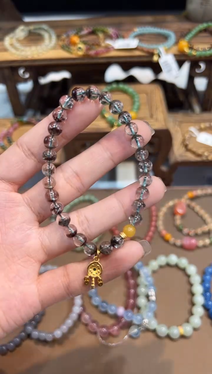 【闪购商品】黄晶手绳未镶嵌手饰@@