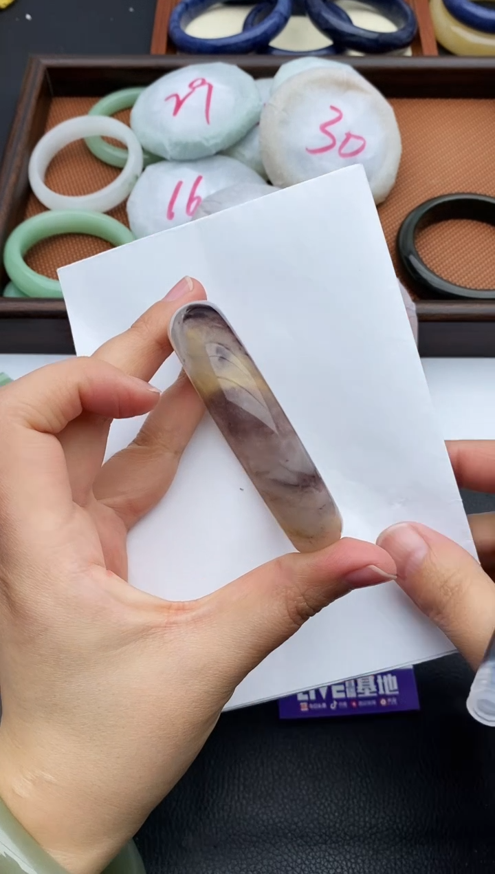 未镶嵌手镯石英质玉175+57/58