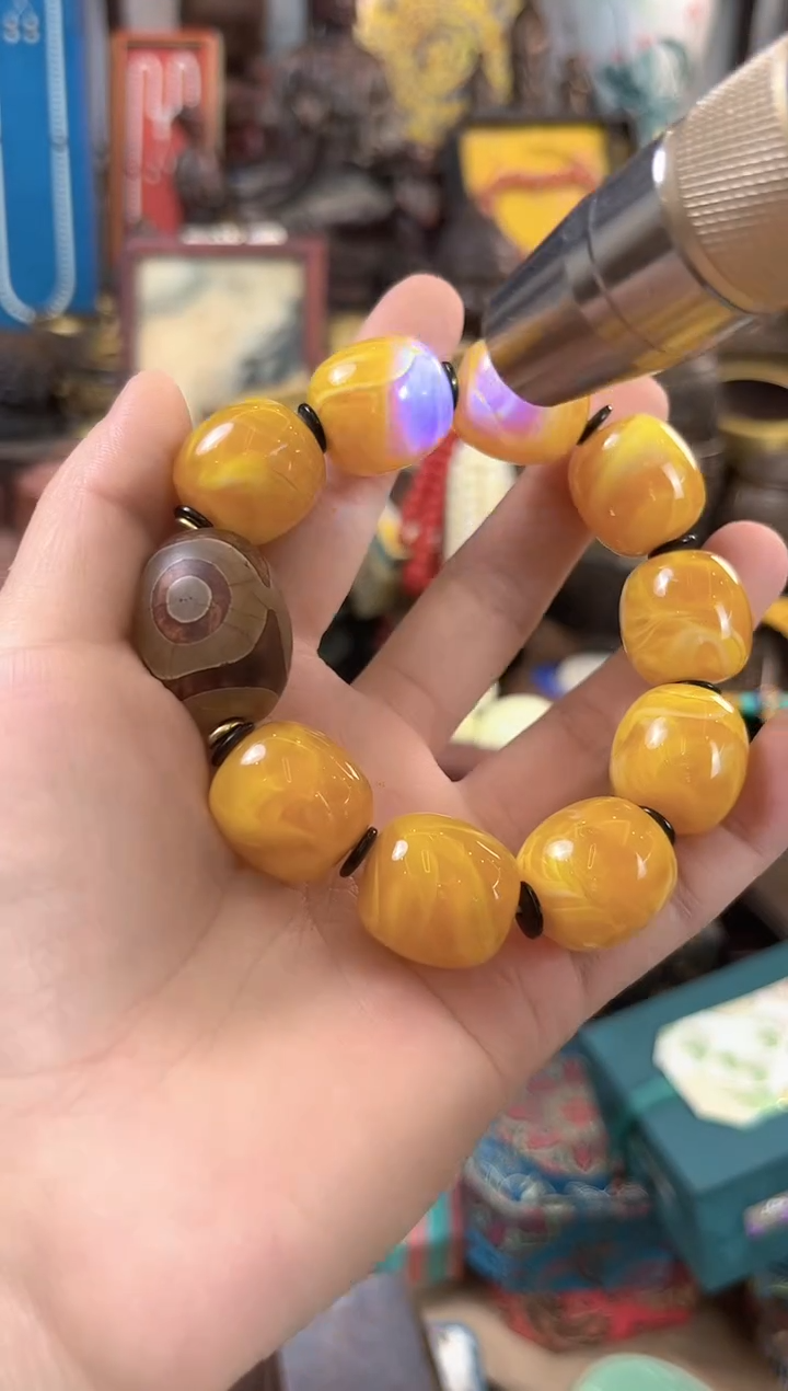 【闪购商品】蜜蜡手链未镶嵌【闪购商品闪购商品】