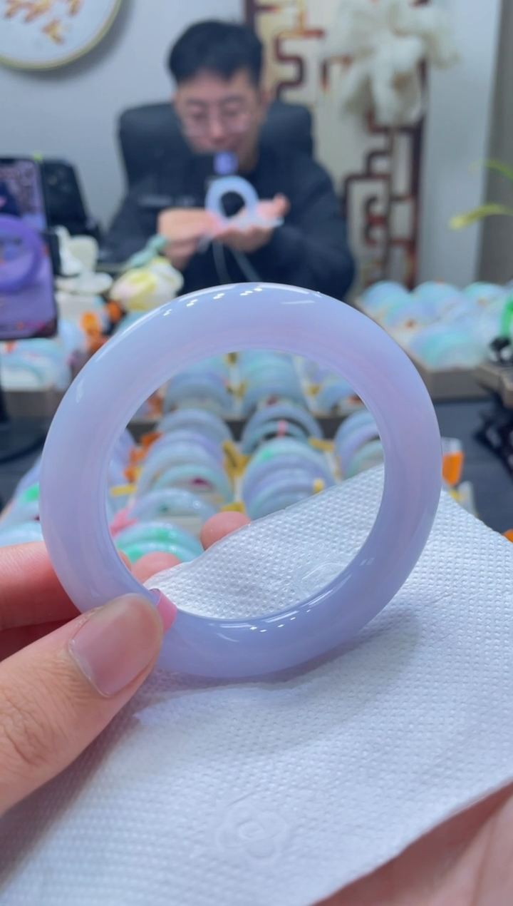 未镶嵌手镯翡翠婉*502-56