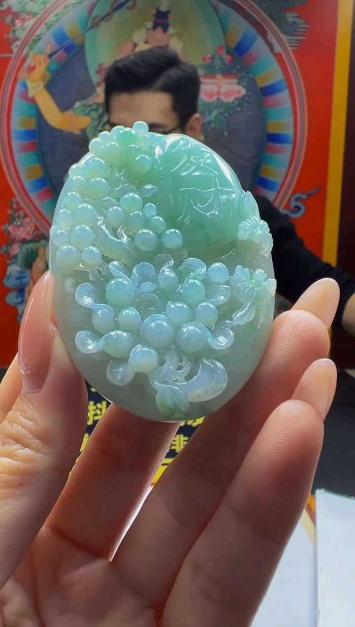 【闪购商品】定制翡翠未镶嵌4-Y2025-2-26-36