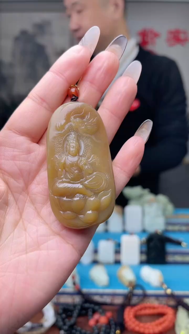 【闪购商品】和田玉挂件未镶嵌1