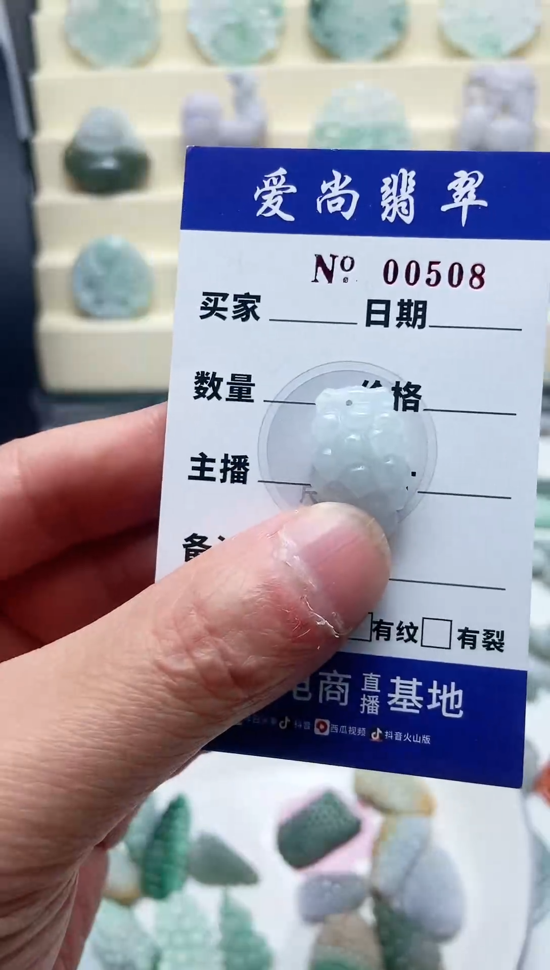 【闪购商品】翡翠吊坠(赠链)未镶嵌多样性拍一发一000