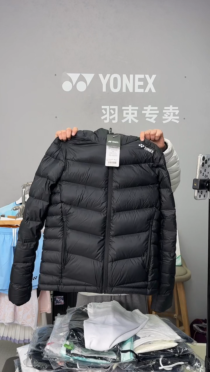 男羽绒服YOBC4054CR-007黑色-M