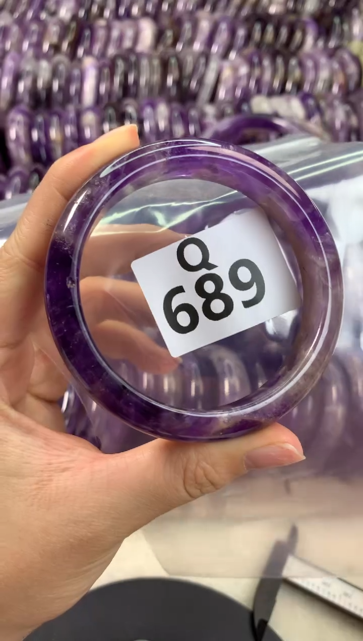 【闪购商品】水晶水晶手镯Q未镶嵌689-60