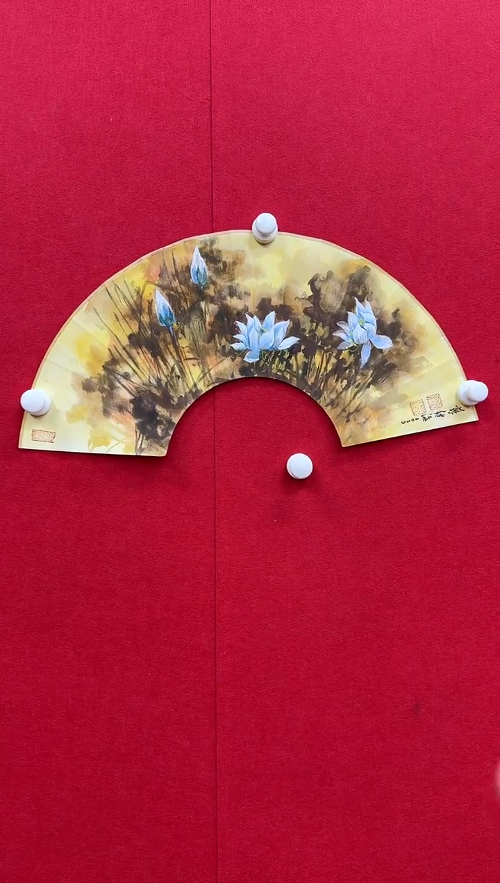 国画Z天津人美--苏继海老师-1平尺扇面