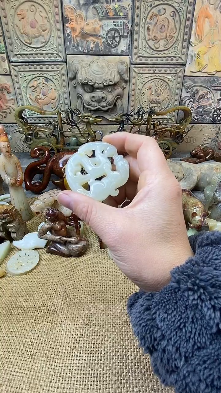 【闪购商品】和田玉（糖玉）挂件未镶嵌1
