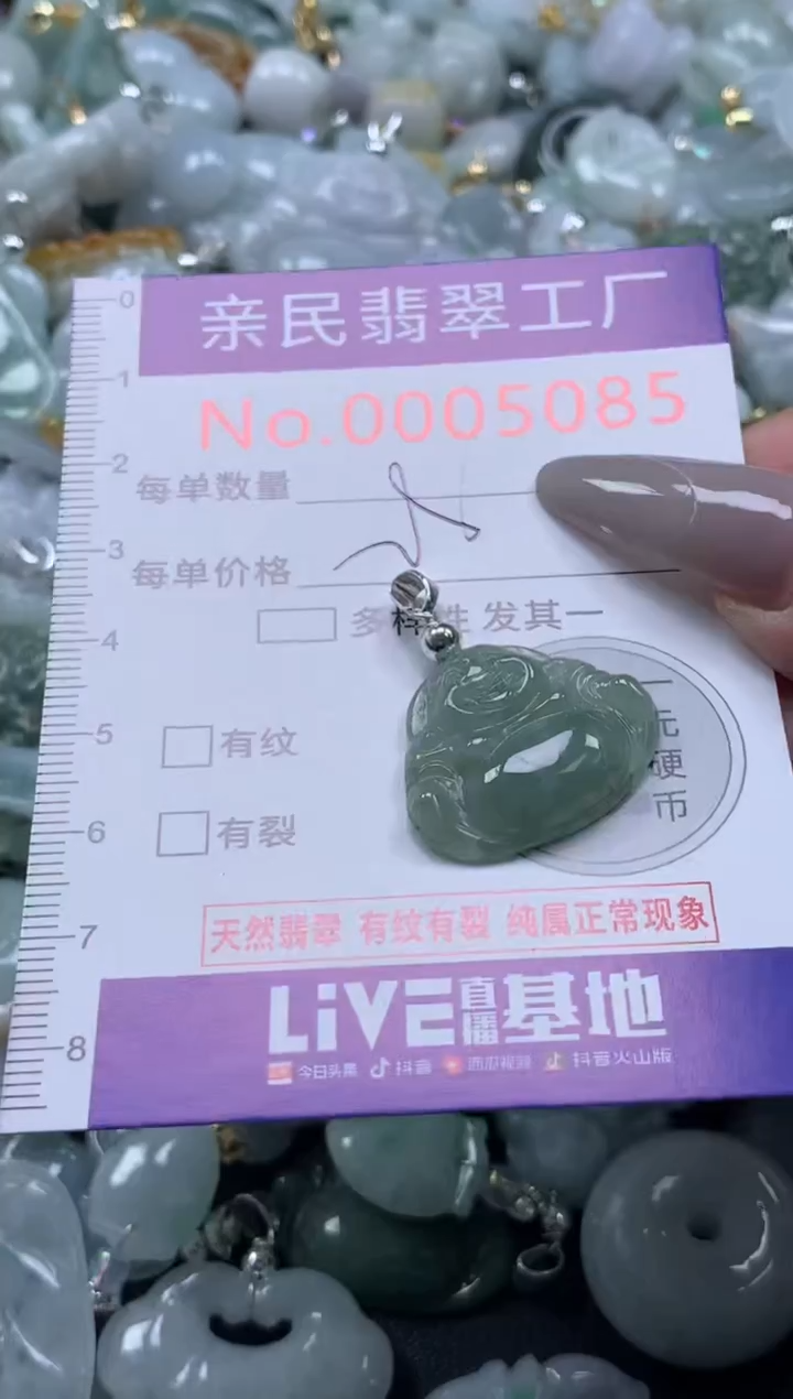 颈饰未镶嵌翡翠5085