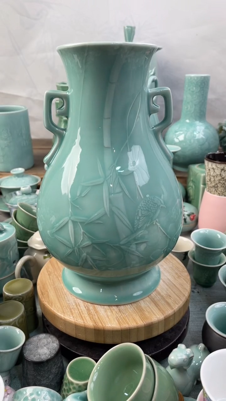 【闪购商品】纯手工 福利款 慧仙青瓷 瓷器