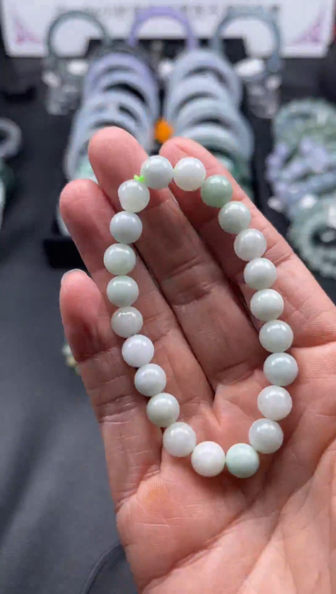 【闪购商品】翡翠手链未镶嵌手串