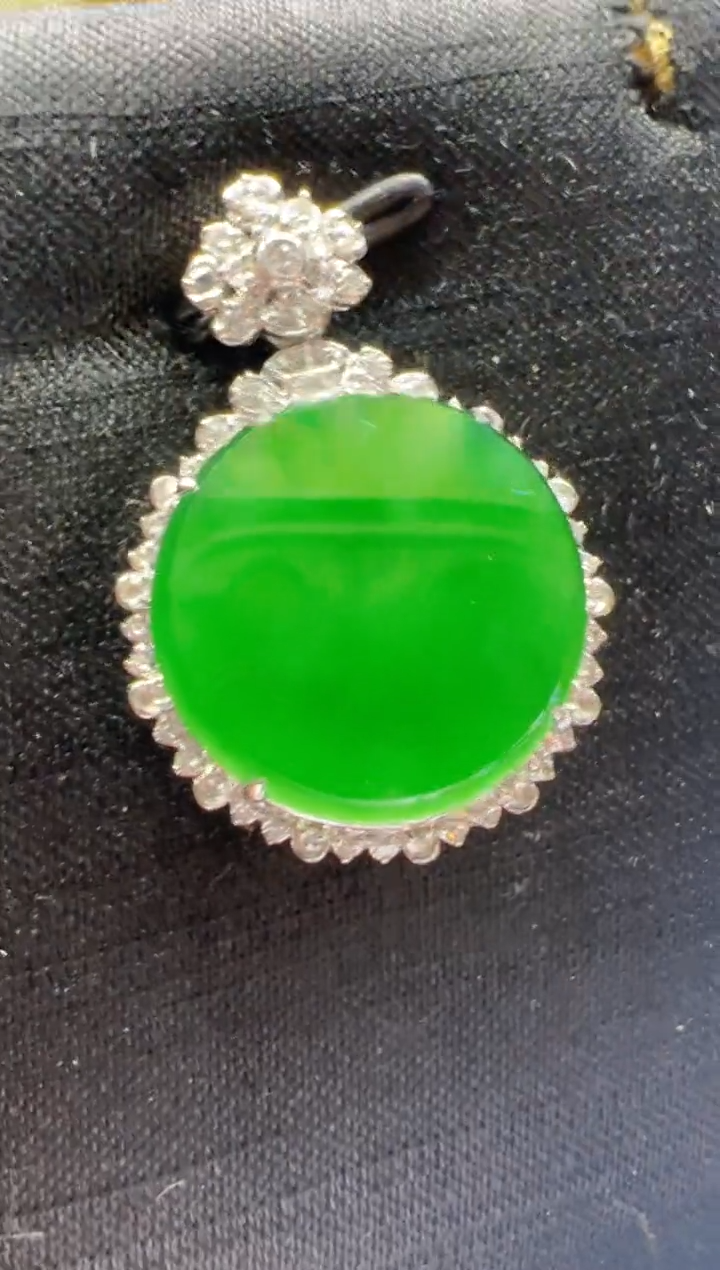 【闪购商品】翡翠吊坠(不含链)18K金镶嵌多样性团购发一件