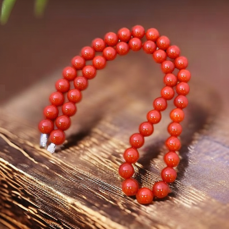 【思涵珠宝】云南产地 571 樱桃红 10mm