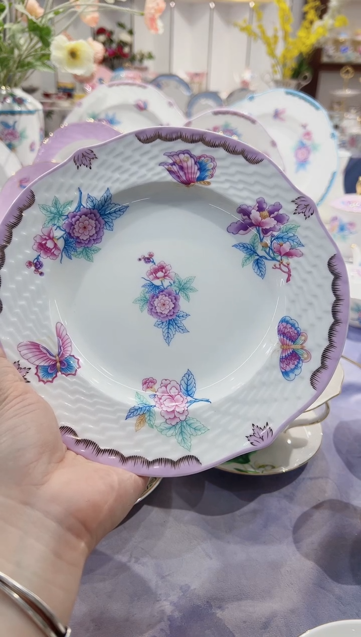 【闪购商品】骨瓷8寸平盘