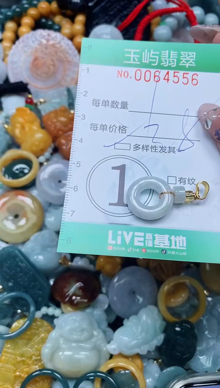 【闪购商品】翡翠颈饰未镶嵌闪购0064556多样性发其一