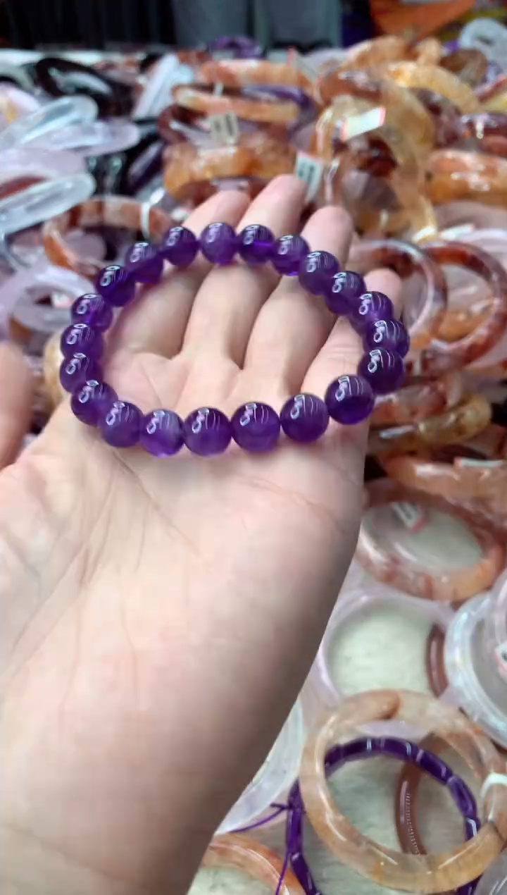 未镶嵌手镯水晶手串（多样性）