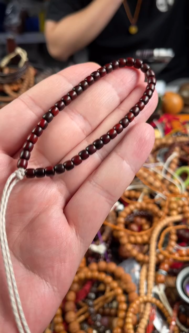 手串/手链小叶紫檀王胖子文玩工作室5.5左右直切手持
