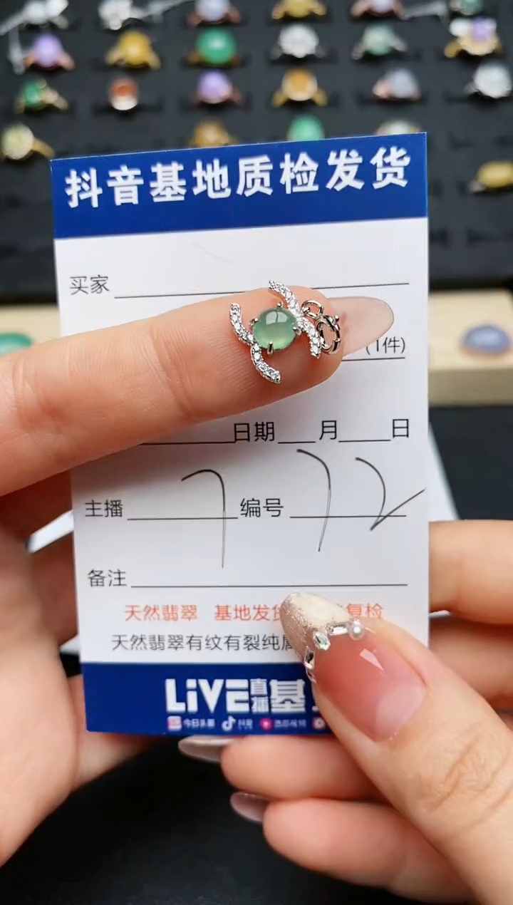 【闪购商品】翡翠颈饰银S925镶嵌...........