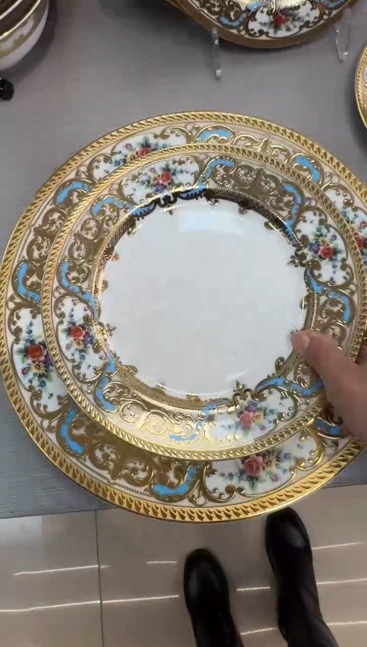 【闪购商品】瓷片10.5英寸+8英寸平盘福利款