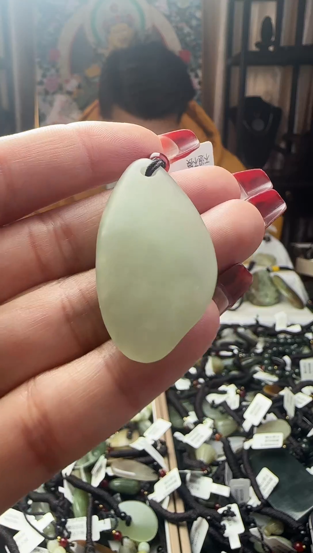 颈饰未镶嵌和田玉025