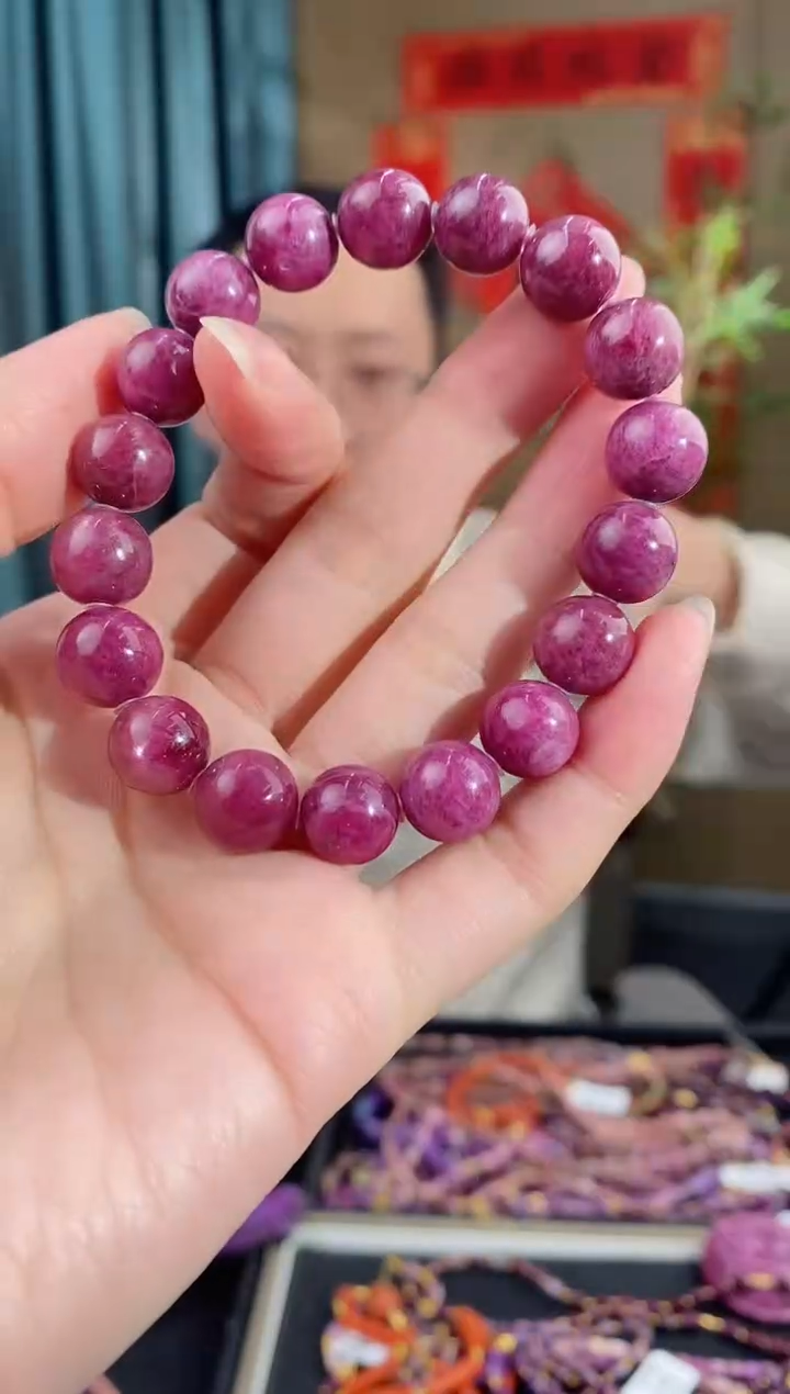 【闪购商品】红宝石手串未镶嵌835 10mm