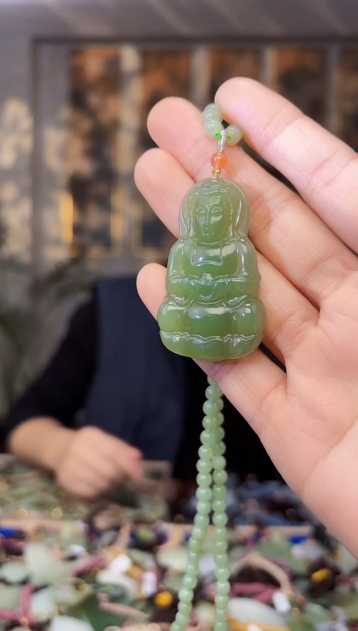 【闪购商品】和田玉颈饰未镶嵌拍一发一