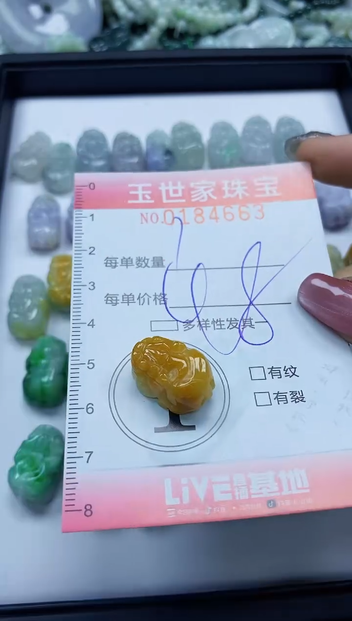 【闪购商品】翡翠颈饰未镶嵌闪购0184663