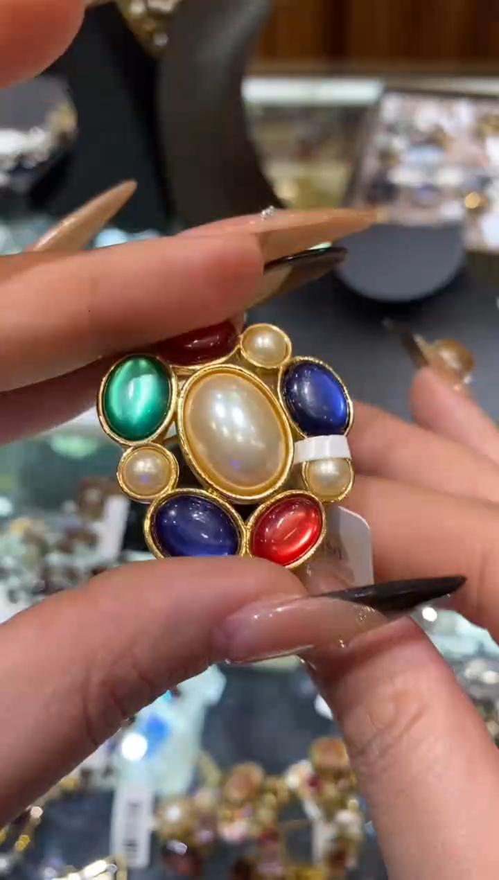 琉璃铜合金楚楚珠宝中古甄选不退换