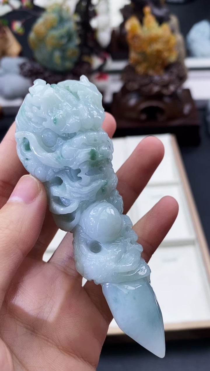 颈饰未镶嵌翡翠天然缅甸A货翡翠