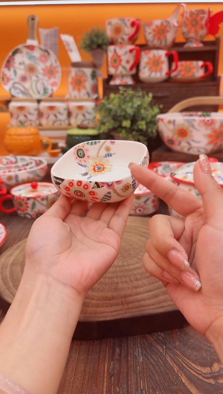 罐景德镇陶瓷餐具碗碟盘子