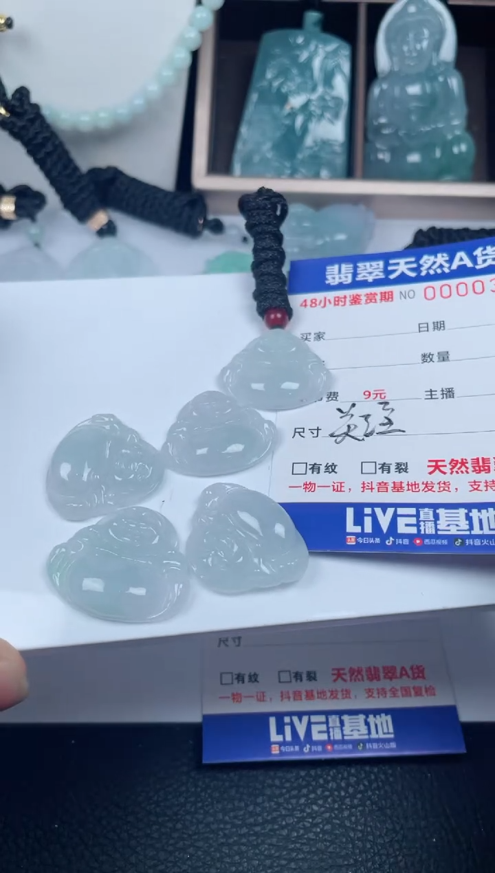 【闪购商品】翡翠未镶嵌颈饰多样性发货发一件
