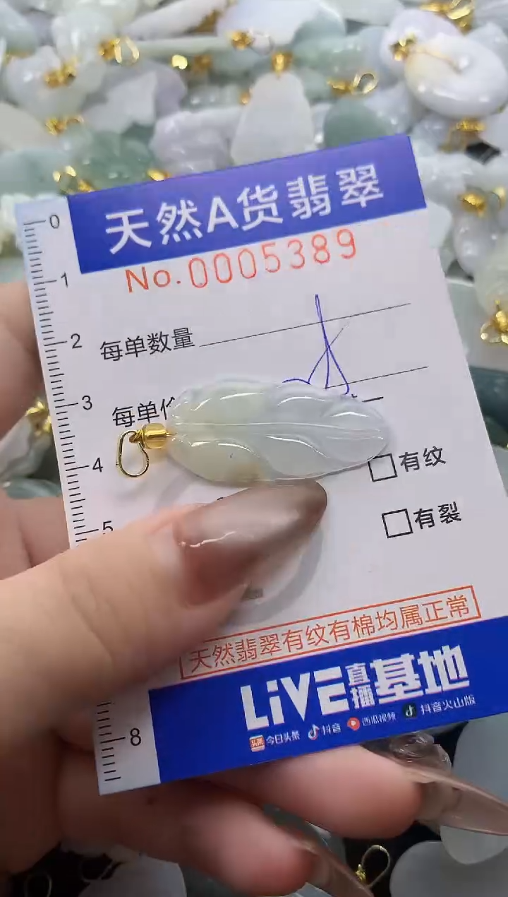 翡翠未镶嵌颈饰天然A货翡翠